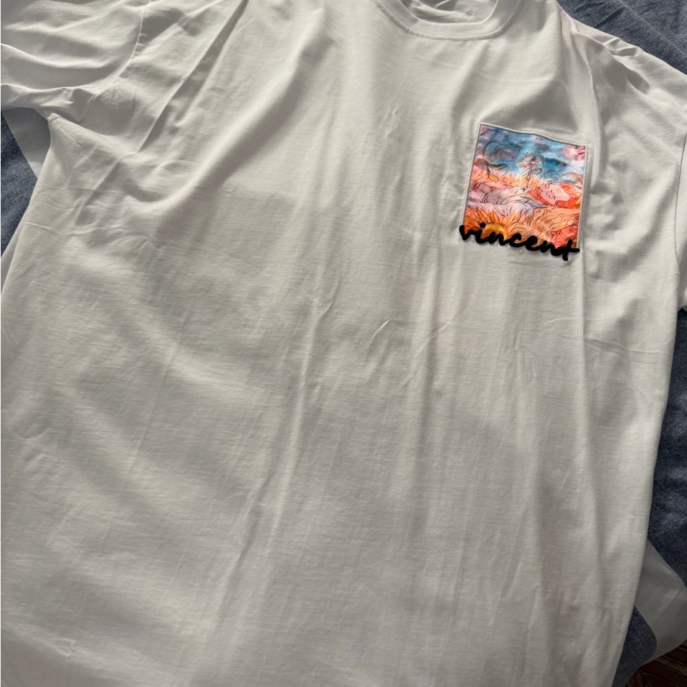White Graphic T-Shirt